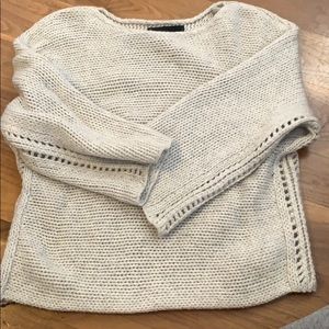 Zadig & Voltaire Deluxe 100% cashmere grey sweater